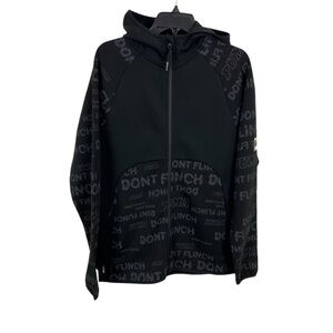 NWT Puma Mens Don’t Flinch Graphic Basketball Hoodie Sweatshirt Black Medium
